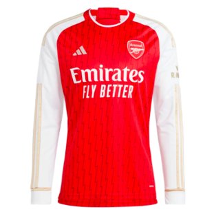 2023-2024 Arsenal Long Sleeve Home Shirt