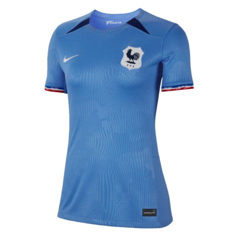 2023-2024 France WWC Home Shirt (Ladies) [DR3991-450] - Uksoccershop