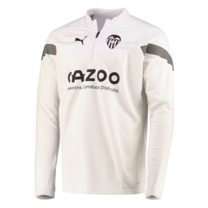 2023-2024 Valencia Half Zip Training Top (White)