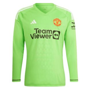 2023-2024 Man Utd Home Goalkeeper Shirt (Solar Green)