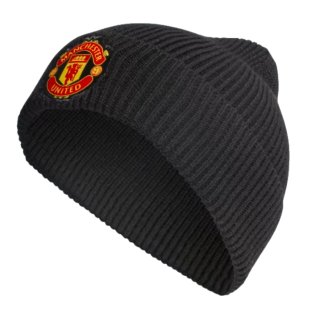 2023-2024 Man Utd Woolie Hat (Black)