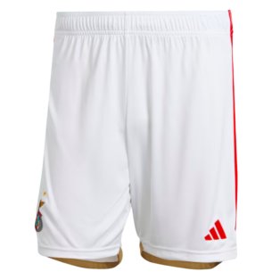 2022-2023 Benfica Home Shorts (White)