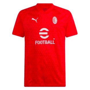 2023-2024 AC Milan Training Jersey (Red)