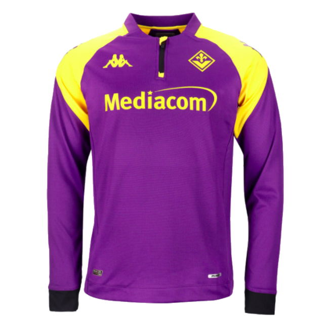 2023-2024 Fiorentina Half Zip Training Top (Purple)