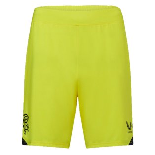 2023-2024 Rangers Home Goalkeeper Shorts (Yellow)