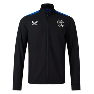 2023-2024 Rangers Players Training Anthem Jacket (Black)