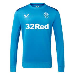 2023-2024 Rangers Players Training Sweatshirt (Deep Water)