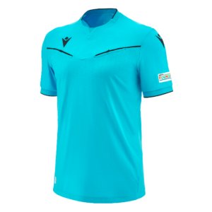 2023-2024 UEFA Referee Neon Blue Shirt