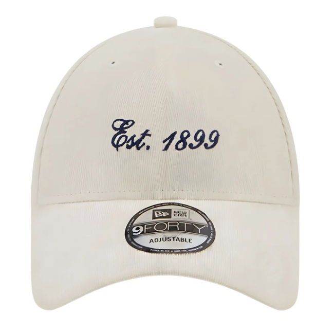 2023-2024 AC Milan Needle Cord 9FORTY Adjustable Cap (Cream)