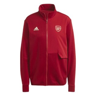 2023-2024 Arsenal Anthem Jacket (Red) - Ladies