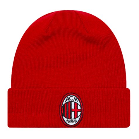 2023-2024 AC Milan Red Cuff Knit Beanie