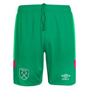 2023-2024 West Ham Home Goalkeeper Shorts (Green)