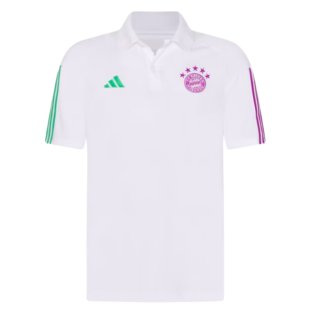 2023-2024 Bayern Munich Polo Shirt (White)