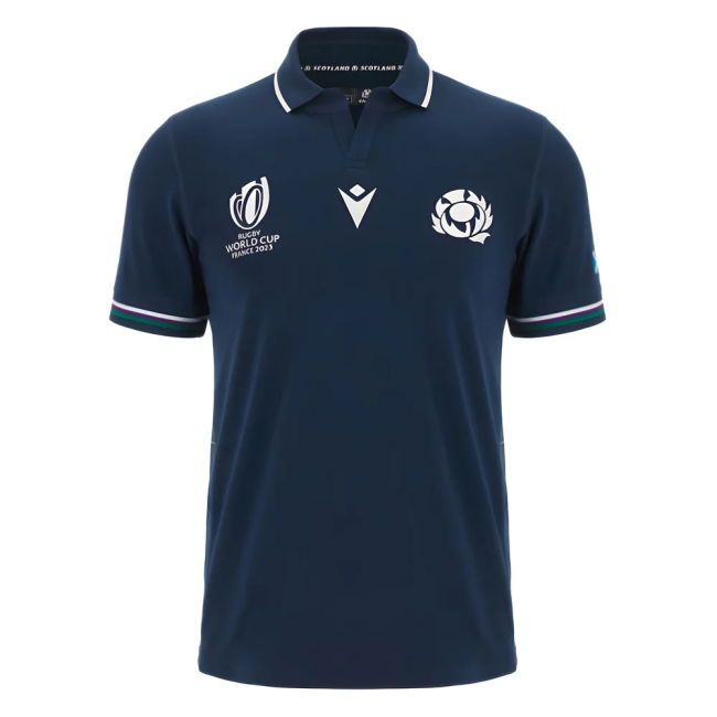 Scotland RWC 2023 Classic Home Rugby Shirt - Short Sleeve