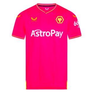 2023-2024 Wolves Home Goalkeeper Shirt (Pink)