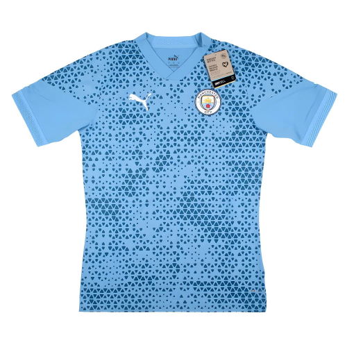 2023-2024 Man City Training Jersey Pro (Light Blue)