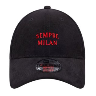 AC Milan Needle Cord Black 9FORTY Adjustable Cap