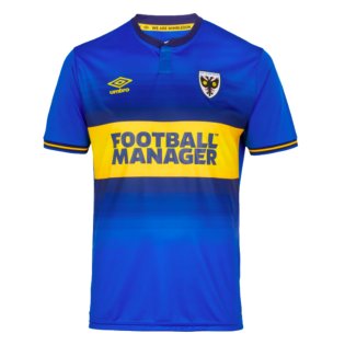 2023-2024 AFC Wimbledon Home Shirt [UM1068-SDTD] - Uksoccershop