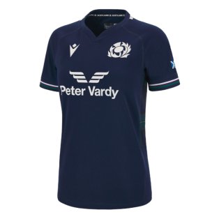 2023-2024 Scotland Rugby Home Poly Replica Shirt (Ladies)
