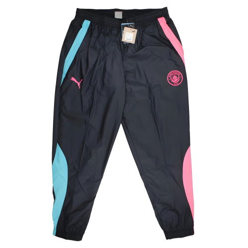 2023-2024 Man City Pre-Match Woven Pant (Dark Navy)  2023-2024 Man City Pre-Match Woven Pant (Dark Navy)
