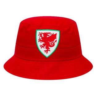 Wales Essential Red Bucket Hat