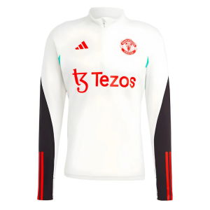 2023-2024 Man Utd Training Top (White)