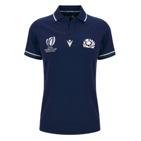 Scotland RWC 2023 Home Cotton Rugby Shirt (Ladies)