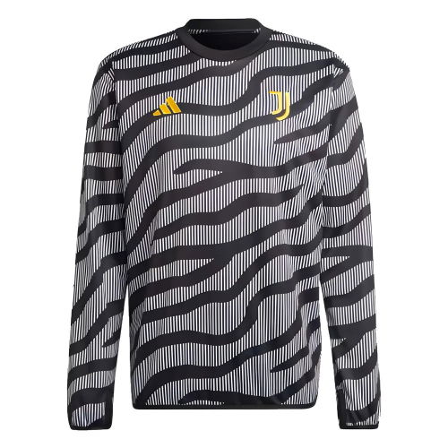 2023-2024 Juventus Pre-Match Warm Top (Black)