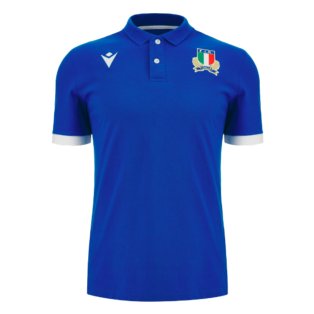 2023-2024 Italy Home Cotton Rugby Shirt