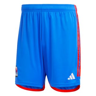2023-2024 Olympique Lyon Away Shorts (Blue)