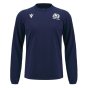 2023-2024 Scotland Rugby Round Neck Training Sweatshirt (Navy)