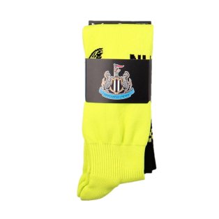 2023-2024 Newcastle Home Goalkeeper Socks (Yellow) - Kids