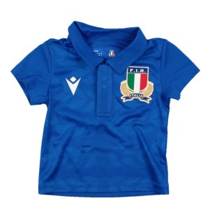 2023-2024 Italy Rugby Home Little Boys Shirt