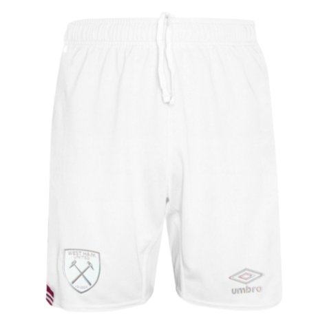 2023-2024 West Ham Away Shorts (White)