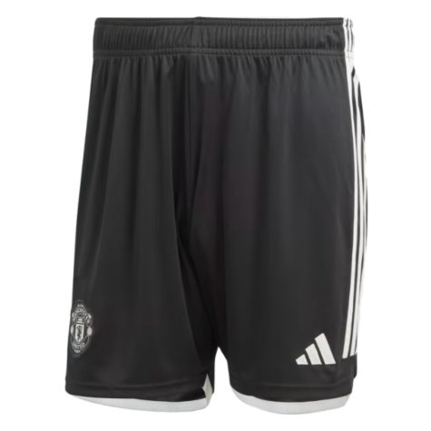 2023-2024 Man Utd Away Shorts (Black)