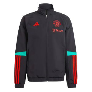 2023-2024 Man Utd Presentation Jacket (Black)