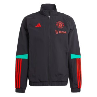 2023-2024 Man Utd Presentation Jacket (Black)