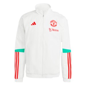 2023-2024 Man Utd Presentation Jacket (White)