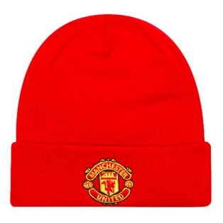 Manchester United Essential Red Beanie Hat