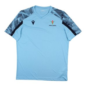 2023-2024 Samoa Rugby Poly Dry Shirt (Blue)