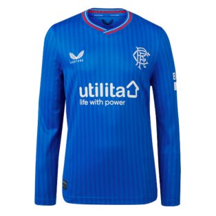 2023-2024 Rangers Long Sleeve Home Shirt (Kids)