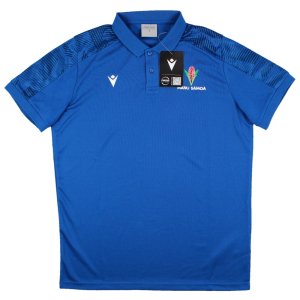 2023-2024 Samoa Rugby Travel Player Poly Polo Shirt (Royal)