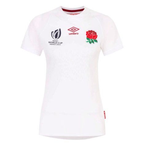 England RWC 2023 Home Replica Rugby Jersey (Ladies)