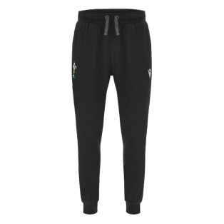 2023-2024 Wales Rugby Travel Brushed Cotton Pants (Black)
