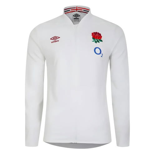 2023-2024 England Rugby Anthem Jacket (White)