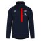 2023-2024 England Rugby Hooded Jacket (Navy)