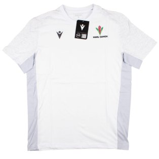 2023-2024 Samoa Rugby Travel Cotton Shirt (White)
