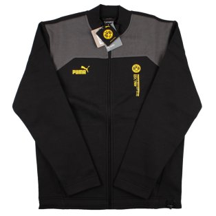 2023-2024 Borussia Dortmund FtblCulture Track Jacket (Black)