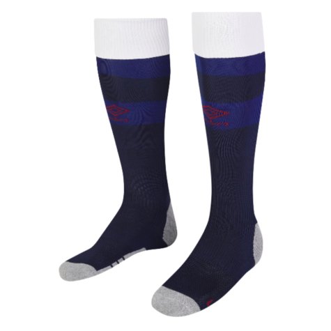 2203-2024 England Rugby Home Socks (Navy) - Jnr