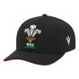 2023-2024 Wales Rugby 3D Baseball Cap (Black)